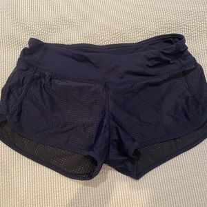 Lululemon blue mesh shorts